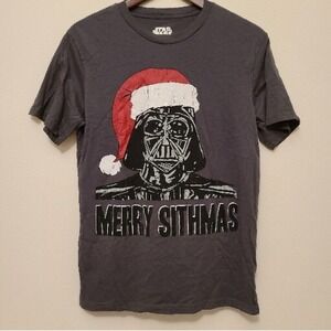 Star Wars Darth Vader Merry Sithmas Sz Small TShirt‎ Ugly Christmas Shirt Unisex